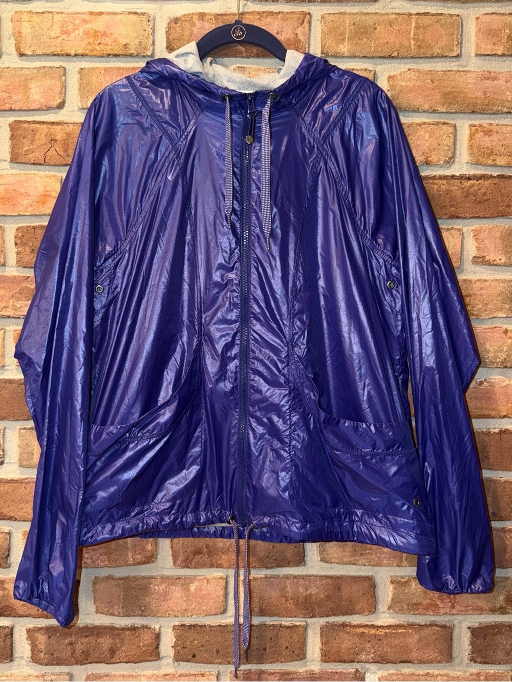 Athleta Indigo Zip-Up Windbreaker ✨💙